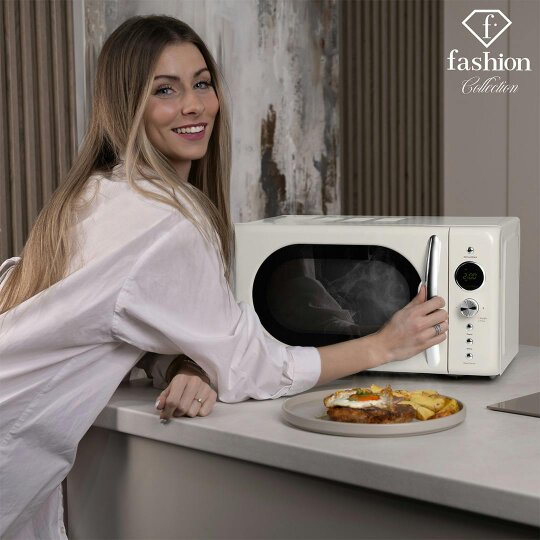 Berlinger Haus Digital Microwave Oven Cream Gold FTV0122 Fashion