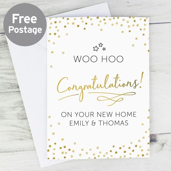 Personalised Memento Company Personalised Congratulations Card