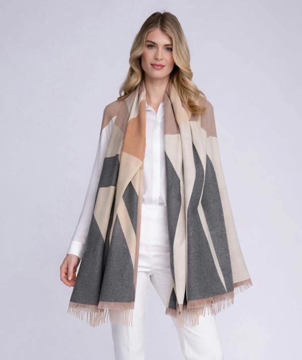 Pia Rossini Laya - Oversized Statement Print Scarf