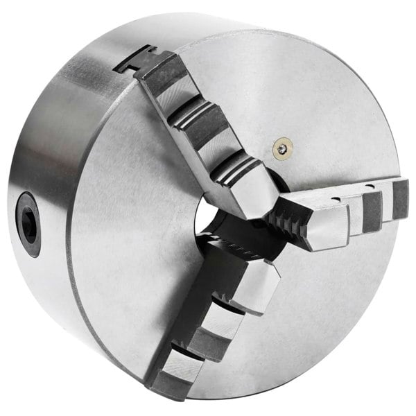 Berkfield 3 Jaw Self-Centering Lathe Chuck 160 mm Steel