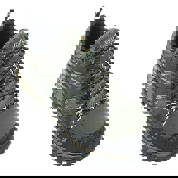 Regatta Mens Holcombe 3 Low Walking Boots - Dark Khaki/Light Sage - 