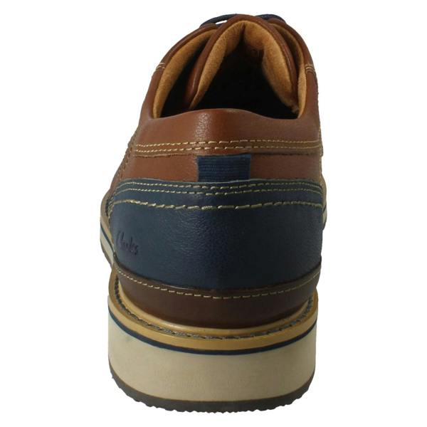 Clarks Mens Clarks Smart Casual Lace Up Shoes Monahan Plain
