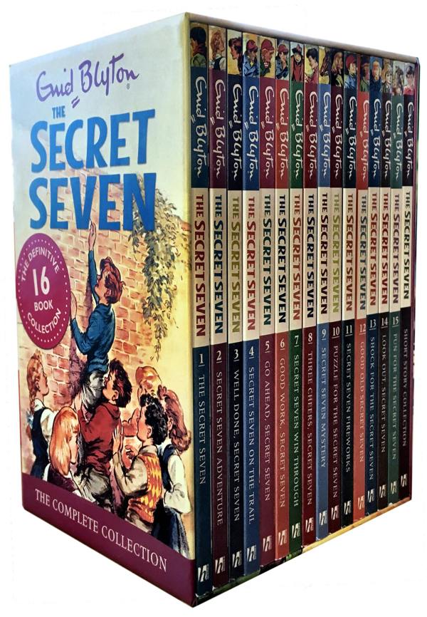 Enid Blyton Secret Seven Complete Collection – 16 Book Set | Classic Children’s Mystery & Adventure Series