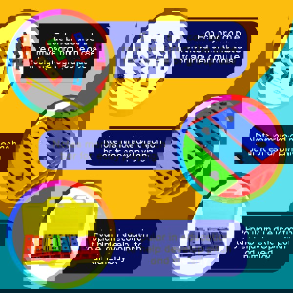 A-Star Chime Bar Set with Case