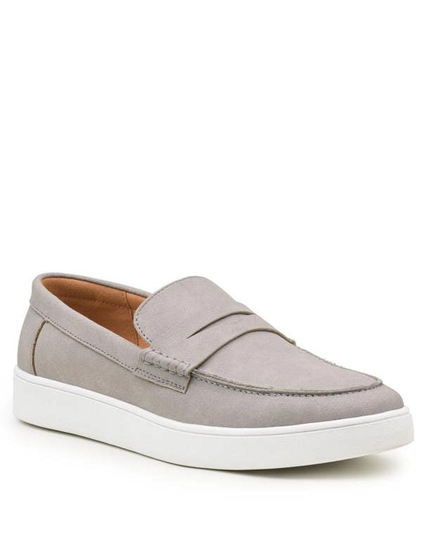 Roco Boys grey slip on loafers - Braden