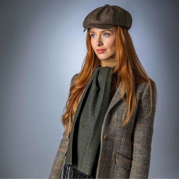 Heritage Traditions Pure Wool Herringbone Scarf