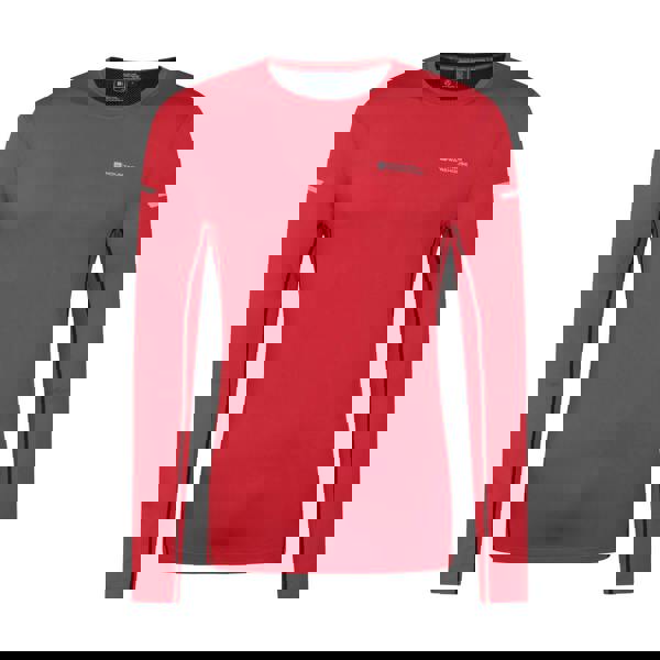 Mountain Warehouse Mens Vault Recycled Top - Active Red