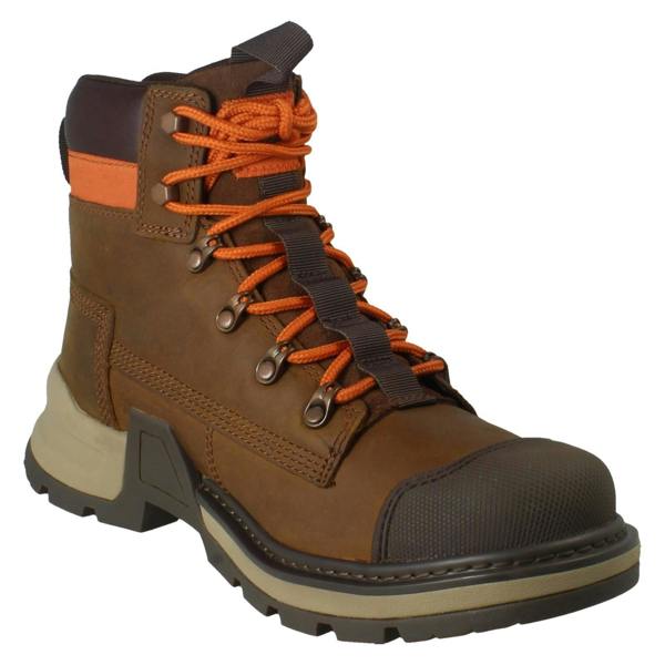 Caterpillar Mens CAT Leather Lace Up Waterproof Work Boots Colorado Expedition WP