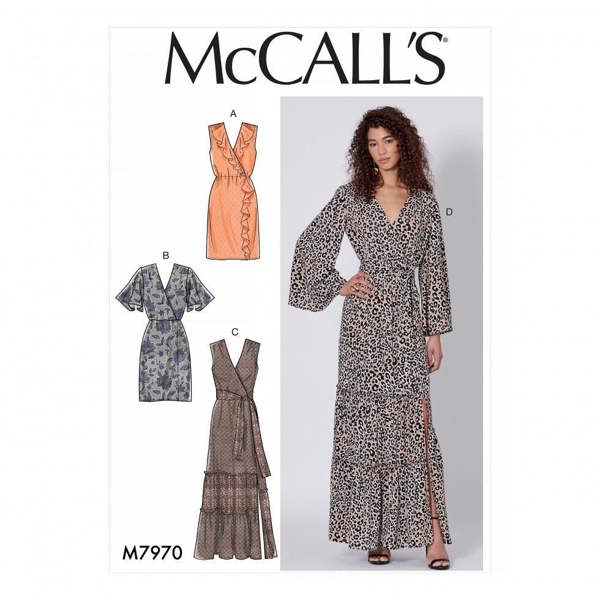 McCalls 7970 Paper Sewing Pattern – Women's Dress, Easy