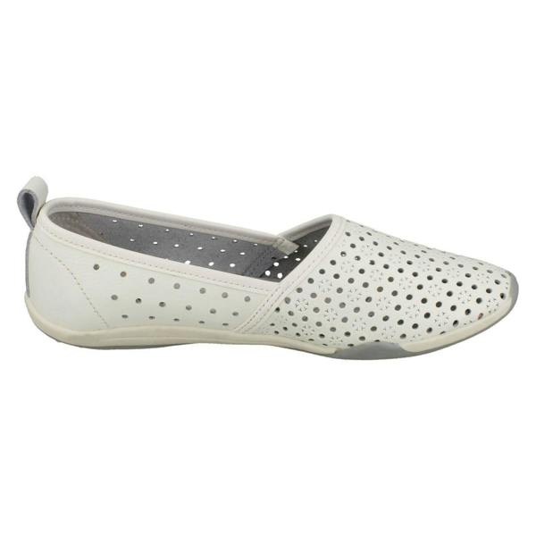 Down to Earth Ladies Down To Earth Flat Comfort Slip On Shoes