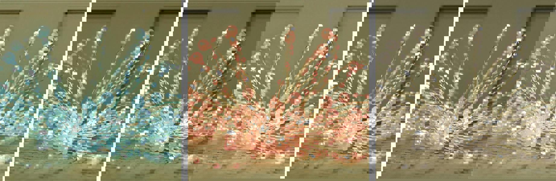 Luxform Solar 50 Led Microlight 10 White 5 Pink 5 Blue