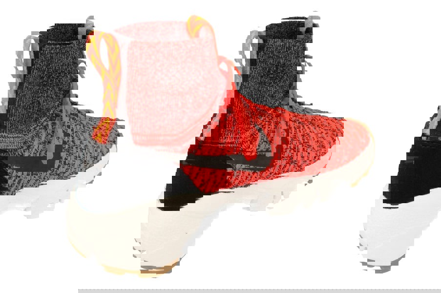 Nike Air Footscape Magista Flyknit Mens Trainers 816560  600 - Bright Crimson Gold 600 - Photo 2