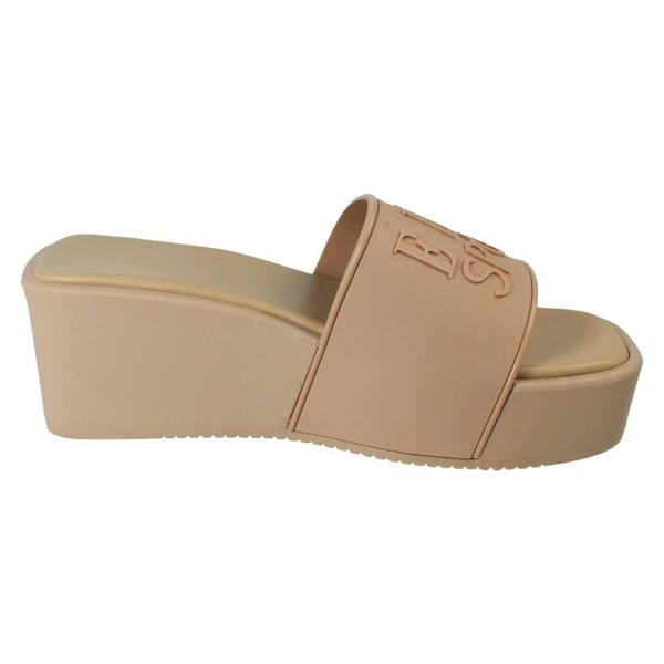 Elle Sport Ladies Elle Sport Wedge Platform Slip On Sliders F90149