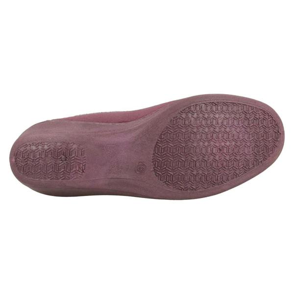 Rosebank Ladies Rosebank Memory Foam Wedge Heeled Slippers Sandra