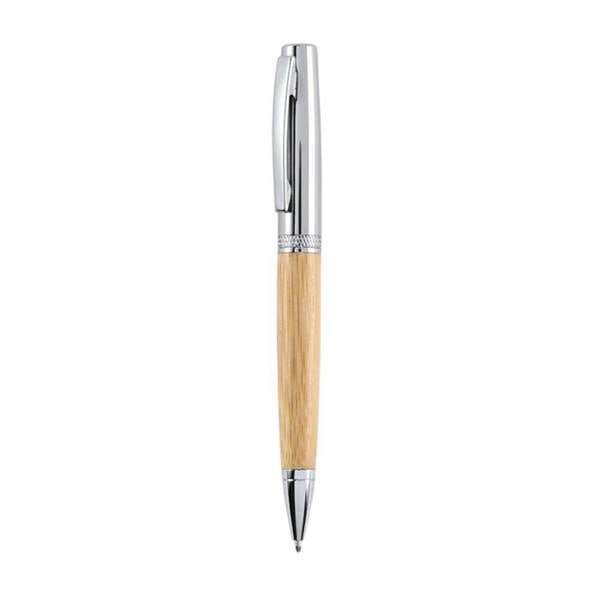 MidOcean Siden Twist Metal Ballpoint Pen - Wood - 