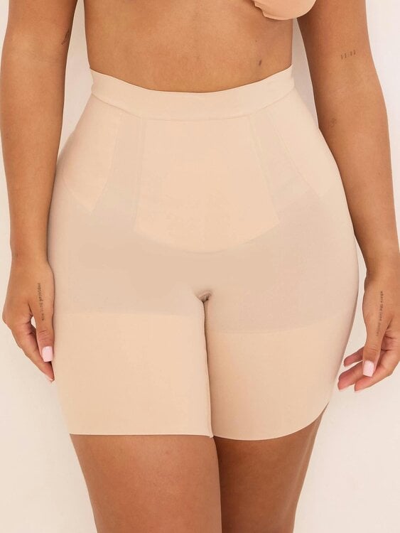 Perky Pear 360Sculpt™- Sculpting Shorts- BEIGE