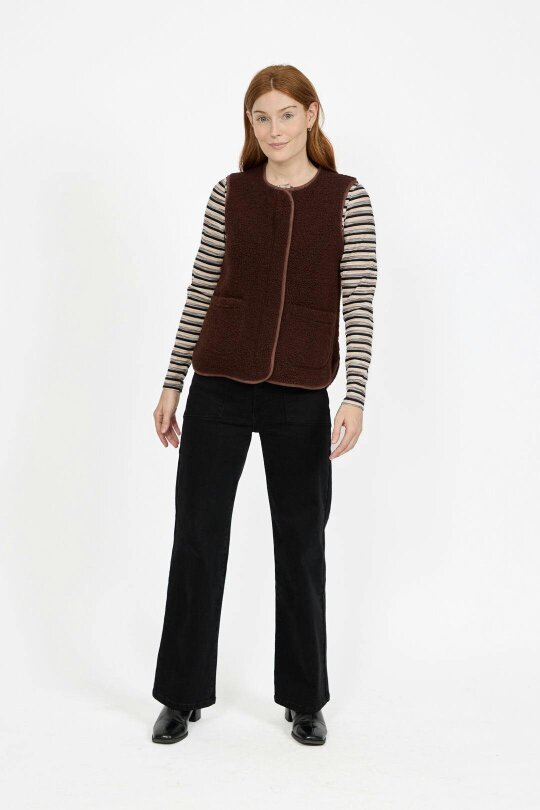Mudflower Teddy Borg Gilet