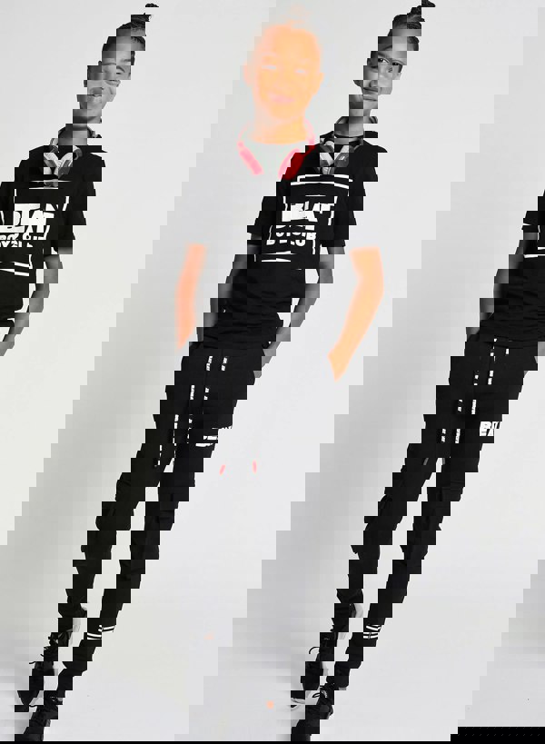 Beat Boyz Club Boys Streetwear Axis Black Jogger