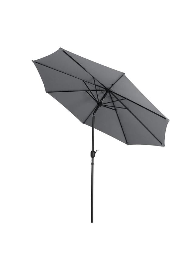 Living and Home 3M Large Rotating Patio Parasol with Cross Base