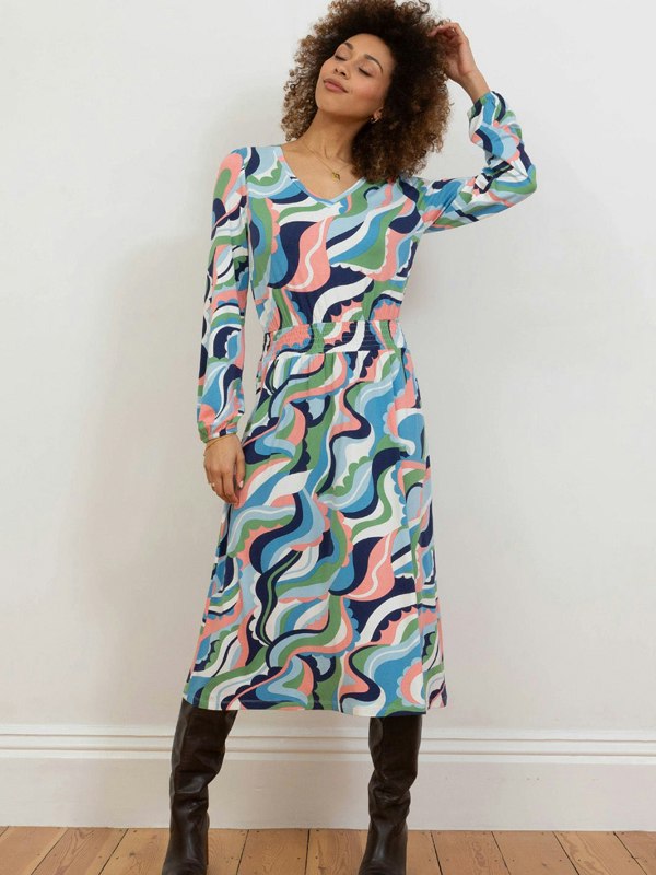 Kite Oborne Jersey Dress Ripple