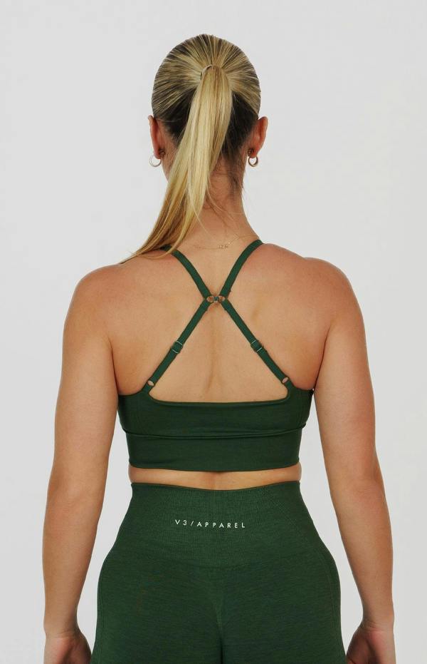 V3 Apparel Tempo 3-Piece Seamless Set - Hunter Green