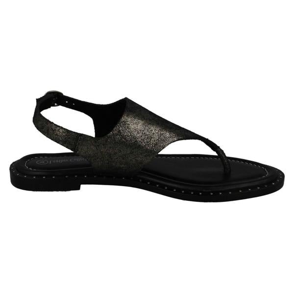 Leather Collection Ladies Leather Collection Toepost Sandals F00201