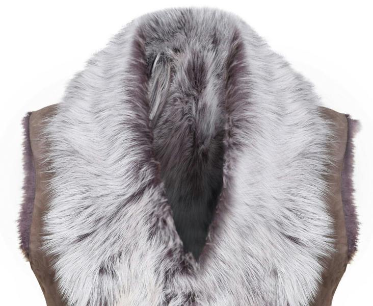 Infinity Leather Women's Toscana Sheepskin Long Gilet-Sorocaba