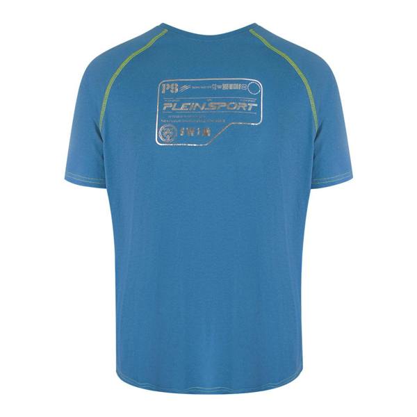 Plein Sport Performance Logo Light Blue T-Shirt