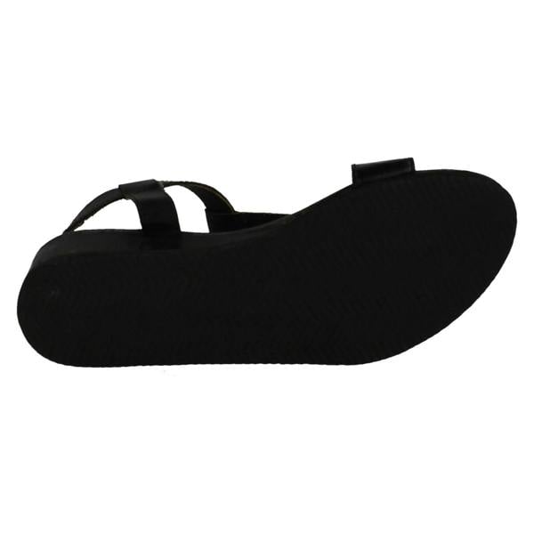 Leather Collection Ladies Leather Collection T-Bar Sandals F00452