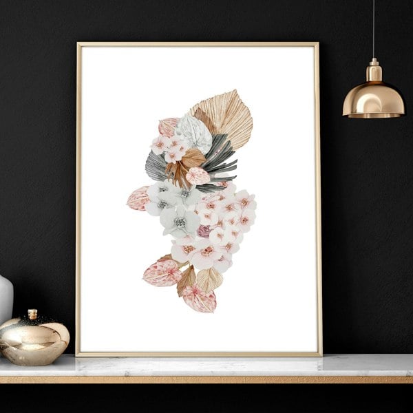 Botanicals artwork | set of 3 wall art prints