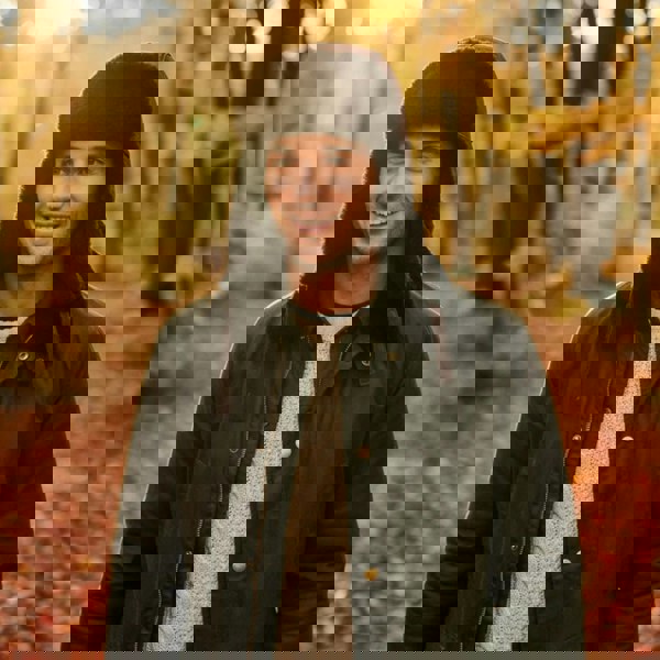 Leather Company Men's RAF Aviator Suede Sheepskin B-55 Leather Navigator Hat