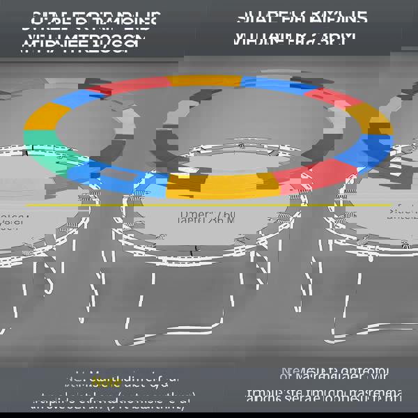 Trampoline Round  Replacement Pad