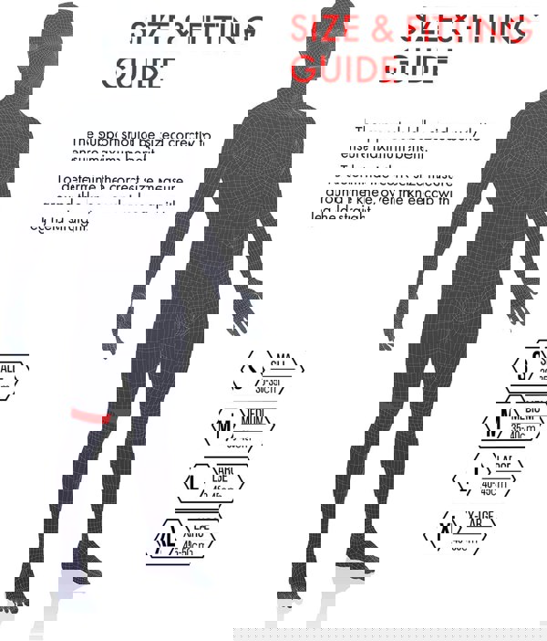 Vulkan Classic Hinged Knee Support - Size Guide