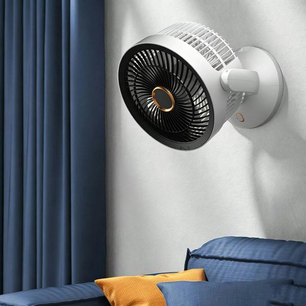 Leaper Floor Wall Rechargeable Silent Circulator Fan