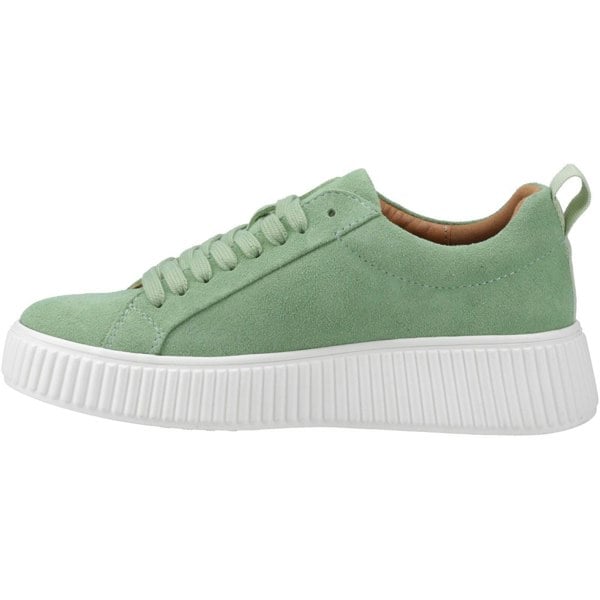 Hush Puppies Harlow Suede Suede Women's Green Trainers