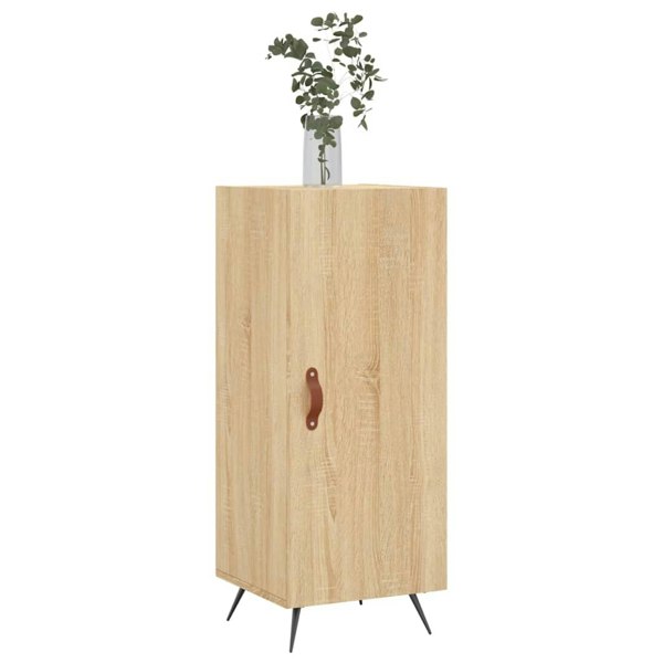 Berkfield Sideboard Sonoma Oak 34.5x34x90 cm Engineered Wood