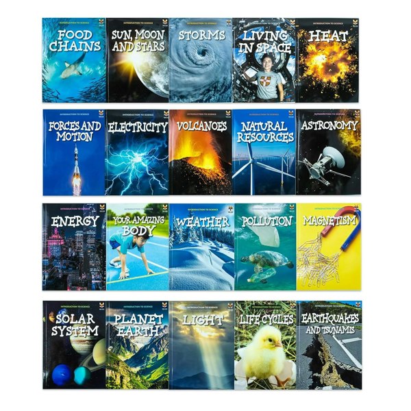 Introduction to Science for Beginners (Series 1 & 2) 20 Book Set