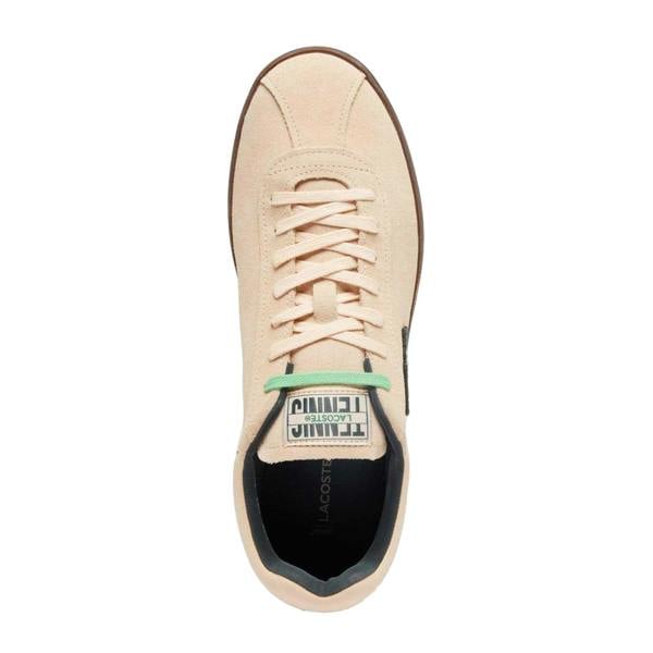 Lacoste Mens Baseshot Suede Trainers - Pink - 