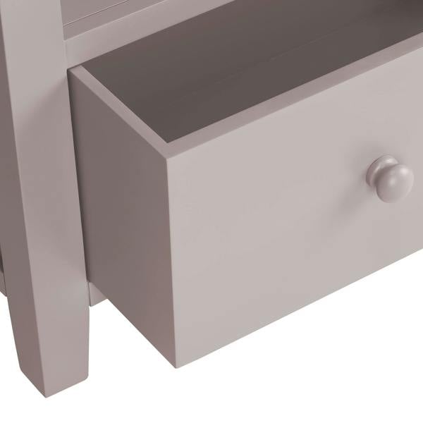 Statement Furniture Florence Wooden TV Stand With 2 Drawers and Shelf