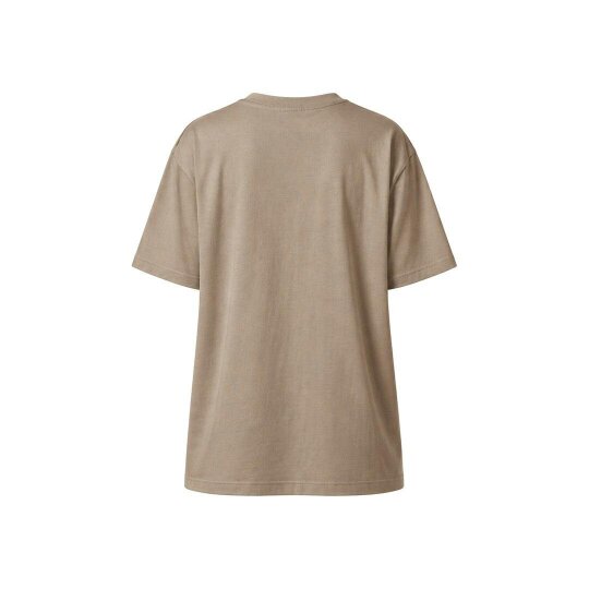 By Lanvin Signature Logo Taupe T-Shirt
