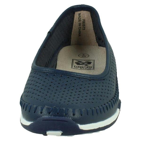 Down to Earth Ladies Down To Earth Ballerina Casual Shoes F80573