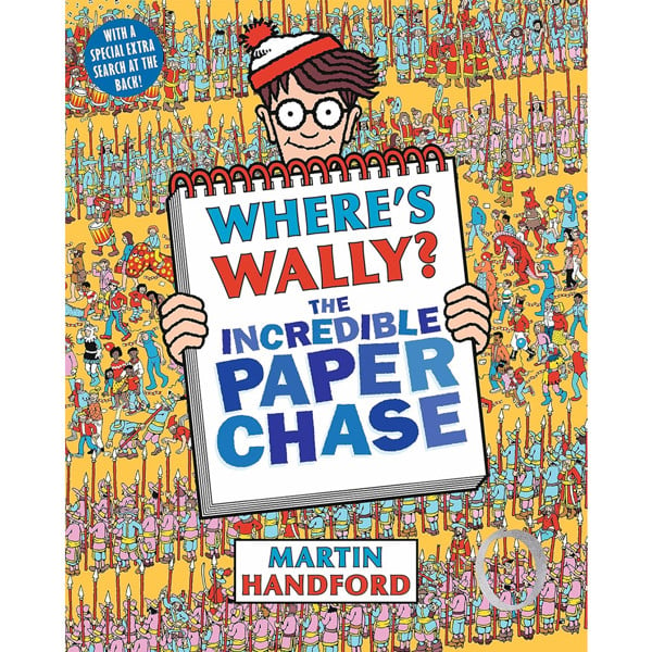 Walker Books Where's Wally? The Incredible Paper Chase by Martin Handford