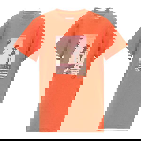 Regatta Kids Bosley Palm Tree T-Shirt - Rusty Orange
