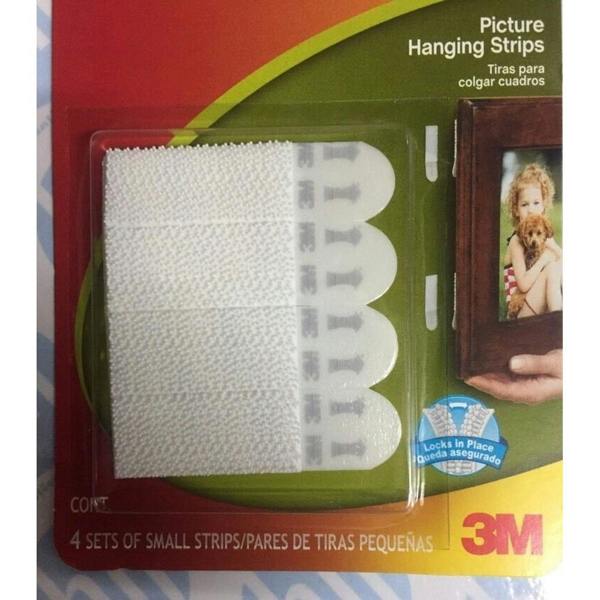 Command Hanging Picture Strips - White - 