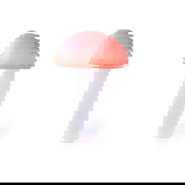 Myga Electroplated Selenite Mushroom (Green/Pink/Purple)