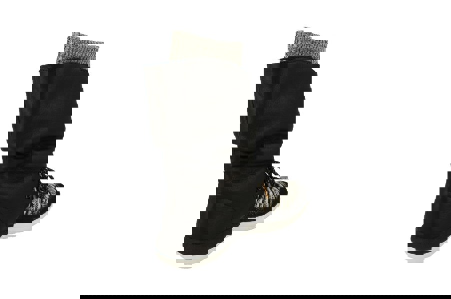 Nike Womens Roshe Two Hi Flyknit Trainers 861708 Sneakers Boots  002 - Black White 002 - Photo 2