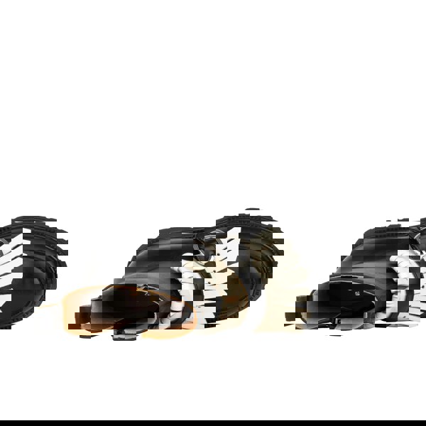 Embassy London Dominus - Black & White - Fringed Monk Strap Ankle Boot