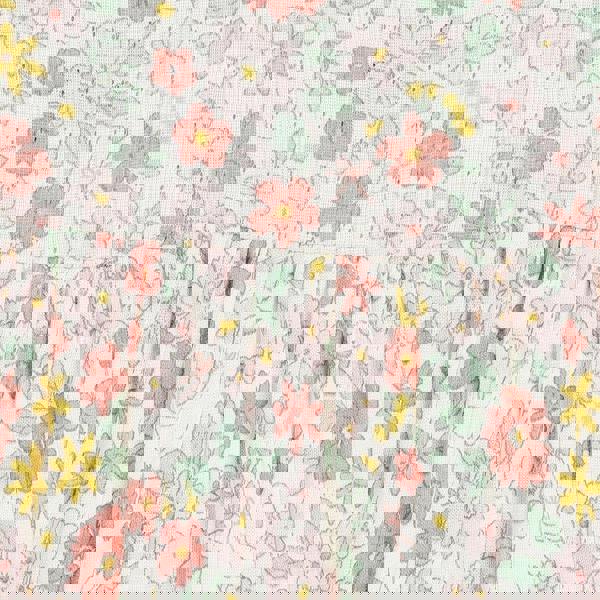 Baby Girls Floral Printed 2pc Set, Multicolour - Minicuddles