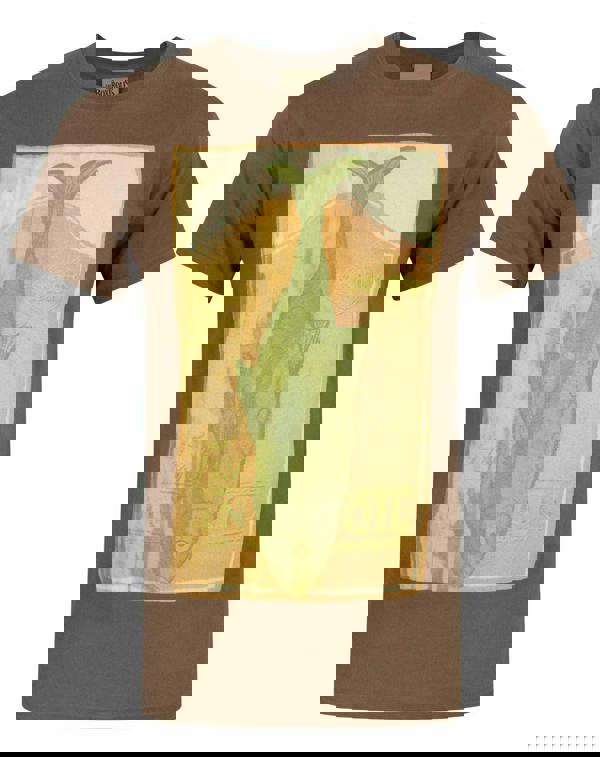 Boxtrolls Mens Brown Fish Placement Print Short Sleeved T-Shirt