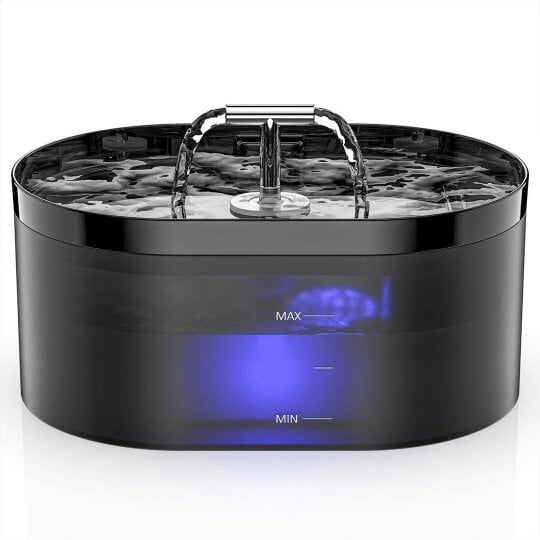 Havendro Pet Water Fountain 2.2L Automatic Dog Drinking Fountain Filtered Cat Water Bowl